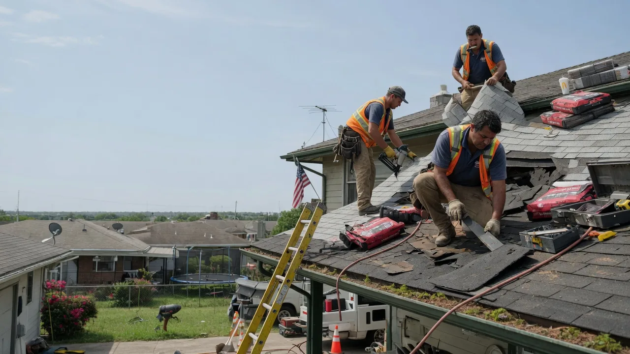 Roof Repair in Rising Star, TX near me